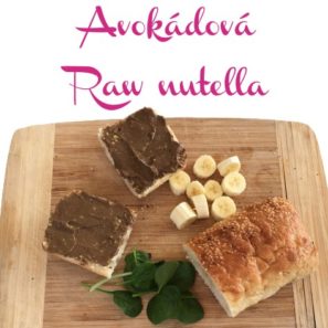 Avokadova RAW nutella